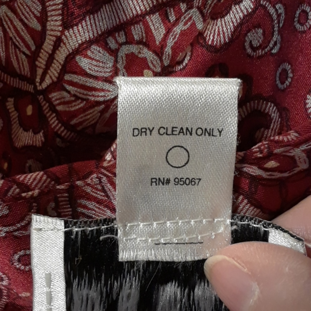 Oscar de la Renta silk blouse - 24W - Picture 7 of 7